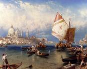 A market Day On The Giudecca Venice - 迈尔斯·伯基特·福斯特